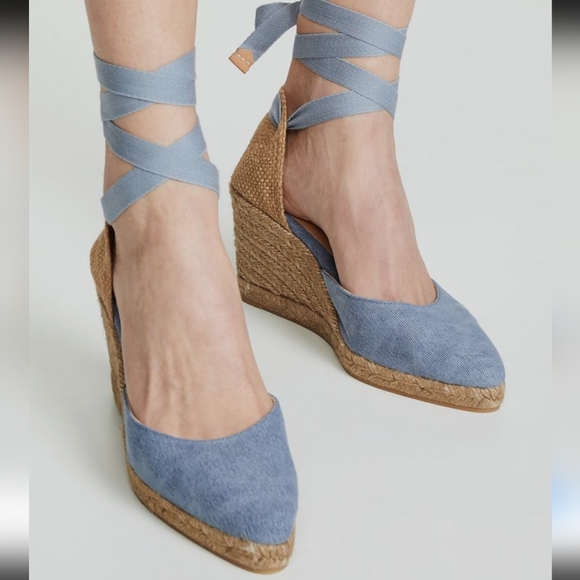 Castaner Joyce T Wedge  Espadrilles - NWOT - Picture 2 of 11